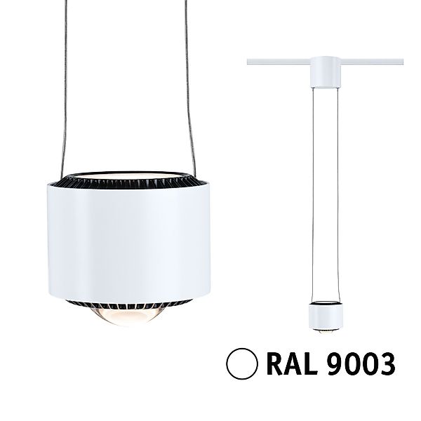 Paulmann "URail Pendel Aldan 850lm / 460lm 8,5W 3000K dimmbar 230V Signalwe günstig online kaufen