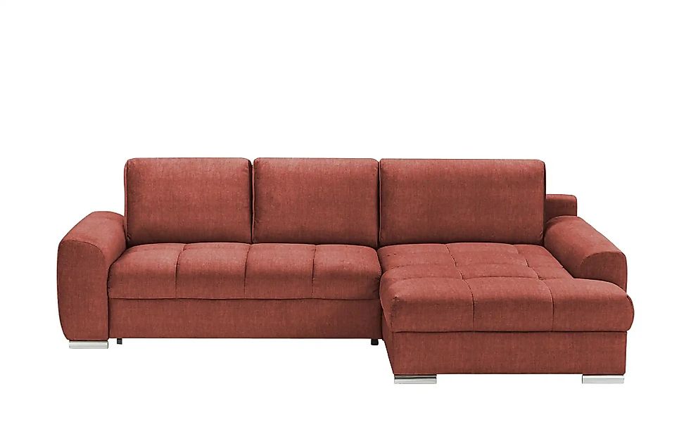 bobb Ecksofa mit Schlaffunktion Soumia ¦ rot ¦ Maße (cm): B: 283 H: 90 T: 1 günstig online kaufen