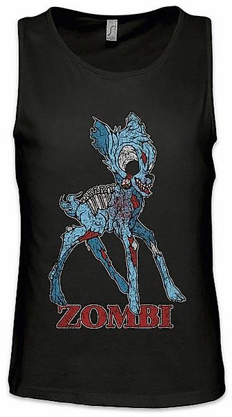Urban Backwoods Tanktop Zombi II Ärmelloses T-Shirt Reh Hirsch Bambi Deer F günstig online kaufen