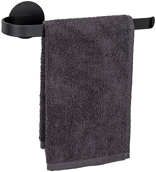 WENKO Handtuchhalter Turbo-Loc® Modell Bivio, aus Aluminium, Befestigen ohn günstig online kaufen