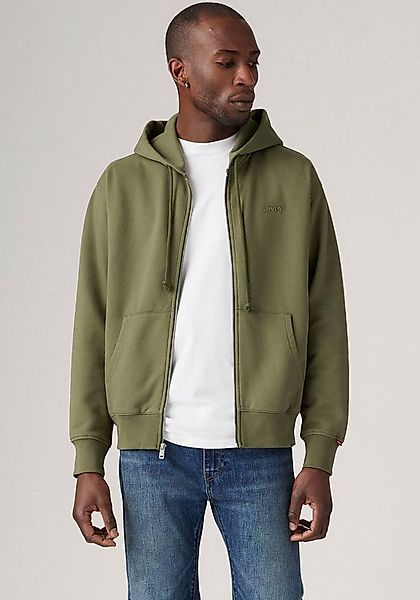 Levi's® Kapuzensweatjacke mit Logo-Stickerei günstig online kaufen