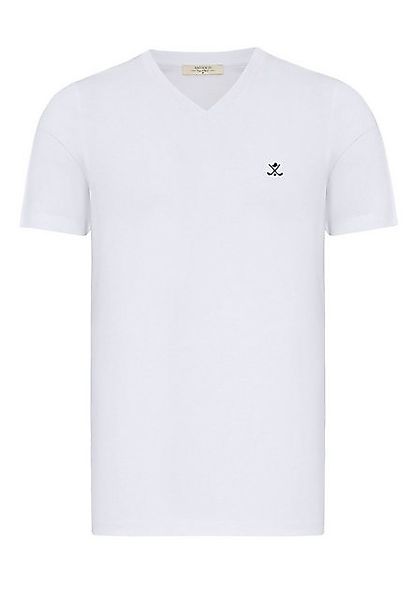 Antioch  T-Shirts & Poloshirts Benard V-Neck Regular Fit Basic T-Shirt günstig online kaufen