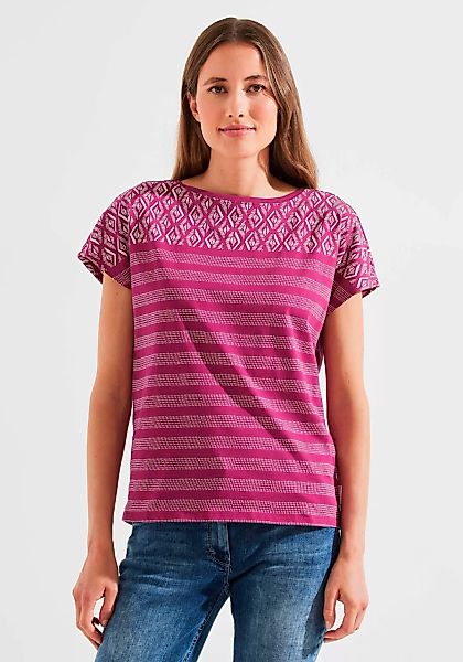 Cecil T-Shirt, mit U-Boot-Ausschnitt günstig online kaufen