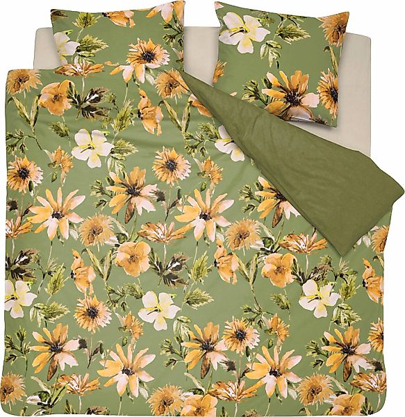 Cinderella Wendebettwäsche "Cleo" 3 Stk. mit floralem Print günstig online kaufen