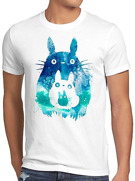 style3 T-Shirt Totoro Wasserfarben anime ghibli günstig online kaufen