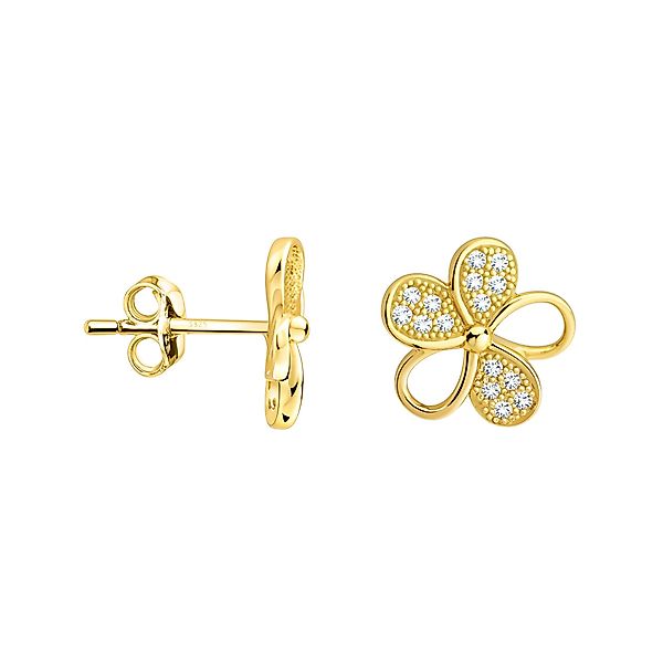 Sofia Milani Paar Ohrstecker Blume, 925 günstig online kaufen