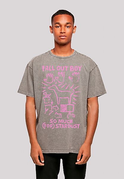 F4NT4STIC T-Shirt "Fall Out Boy Pink Dog So Much Stardust" Premium Qualität günstig online kaufen