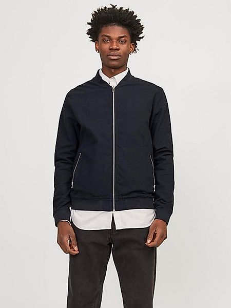 Jack & Jones Bomberjacke "JJESUMMER LINEN BOMBER SN" günstig online kaufen