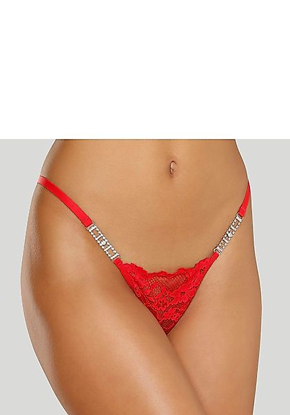 petite fleur gold String mit extravaganten günstig online kaufen