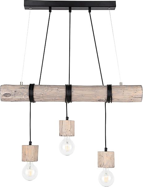 SPOT Light Pendelleuchte »TRABO PINO«, 3 flammig, Leuchtmittel E27   Leucht günstig online kaufen