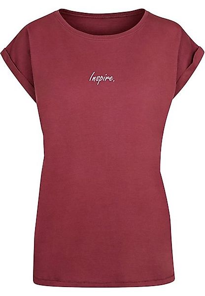 Merchcode T-Shirt Merchcode Damen Ladies Inspire Extended Shoulder Tee (1-t günstig online kaufen