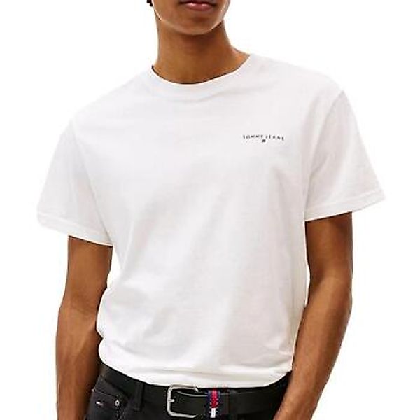 Tommy Jeans  T-Shirt TJM SLIM LINEAR CHEST TEE EXT günstig online kaufen