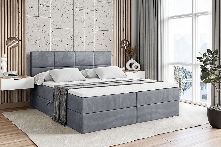 ALTDECOR Boxbett ARDENI (Multipocket-Matratze H4, H3 Matratze Bonellfederun günstig online kaufen