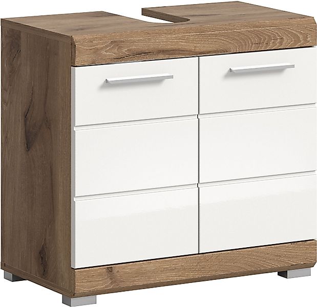 INOSIGN Waschbeckenunterschrank SIENA, Breite 60cm, 2 Tür, 2 Fächer, mit Si günstig online kaufen