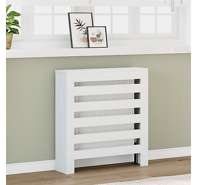 vidaXL Heizungsverkleidung, Heizkörperverkleidung Weiß 78x20x82 cm Holzwerk günstig online kaufen