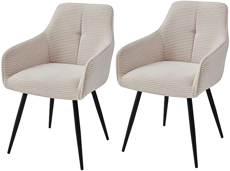 HELA Armlehnstuhl VERONA (Set, 2 St), Sessel, Federkorb, Rundrohrgestell, 4 günstig online kaufen