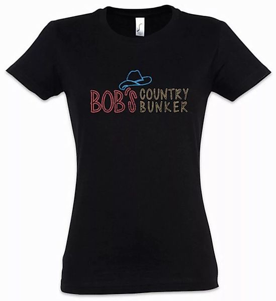 Urban Backwoods Print-Shirt Bob's Country Bunker Damen T-Shirt Blues Bar Re günstig online kaufen