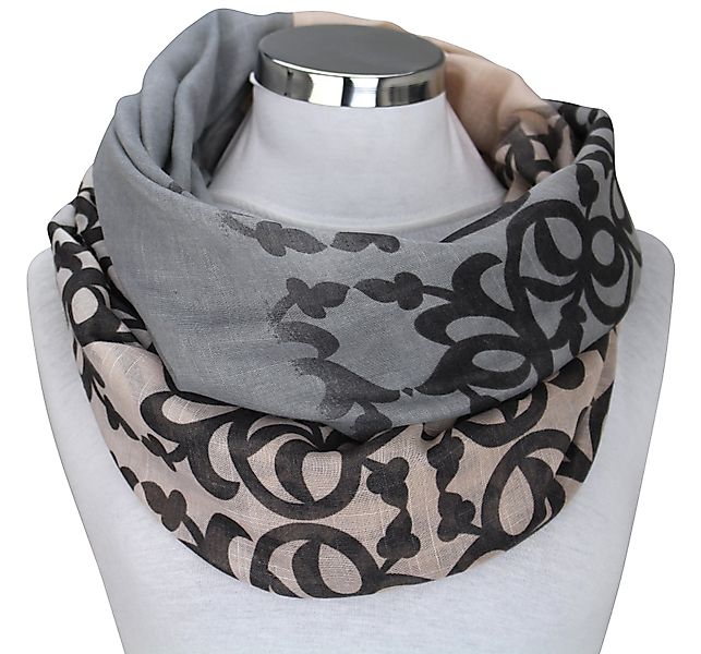 LOREZA Halstuch Damen Loopschal Schal Halstuch günstig online kaufen