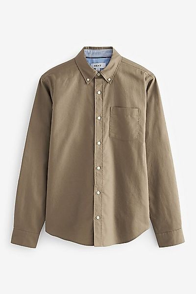Next Langarmhemd Langärmeliges Oxfordhemd (1-tlg) günstig online kaufen