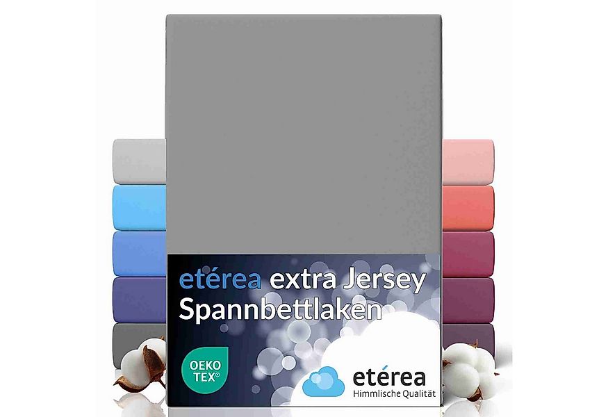 etérea Himmlische Qualität Spannbettlaken etérea Extra Jersey Spannbettlake günstig online kaufen