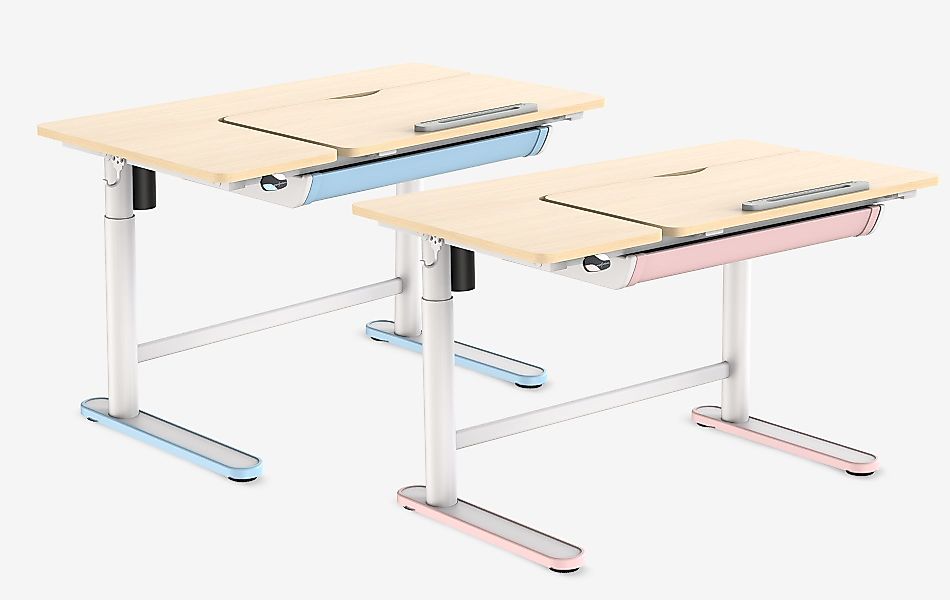 Ergolutions Schreibtisch für Kinder elektrisch höhenverstellbarer günstig online kaufen