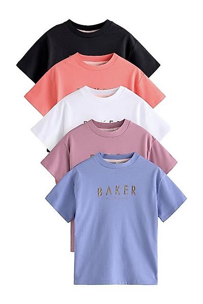 Baker by Ted Baker T-Shirt Baker by Ted Baker bunte T-Shirts im 5er-Pack (5 günstig online kaufen