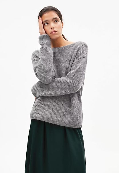 Siaana - Damen Strick Pullover Aus Alpaka-woll Mix günstig online kaufen