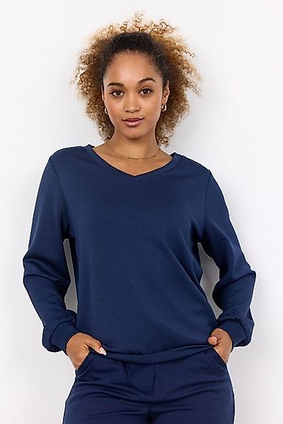 soyaconcept Langarmshirt Soyaconcept Sweatshirt SC-Banu in Dunkelblau (1-tl günstig online kaufen