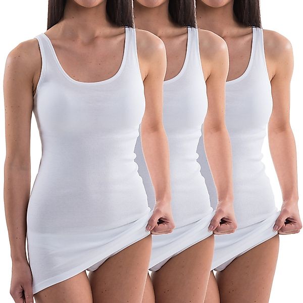 HERMKO Achselhemd 1317 3er Pack Damen günstig online kaufen