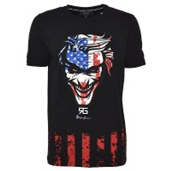 Herren T-Shirt - "FACE USA" - black günstig online kaufen
