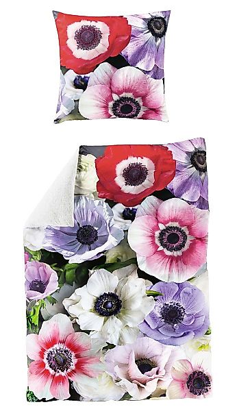 JACK Bettwäsche 135x200cm Digitaldruck Blumen Blüten günstig online kaufen