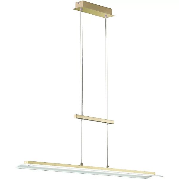 Fischer & Honsel LED-Pendelleuchte Roof Messing 115 x 14,5 cm günstig online kaufen