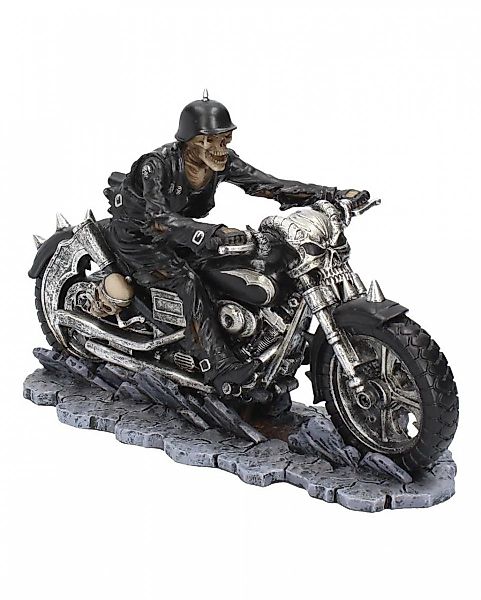 Horror-Shop Dekofigur Skelett Biker Figur - günstig online kaufen