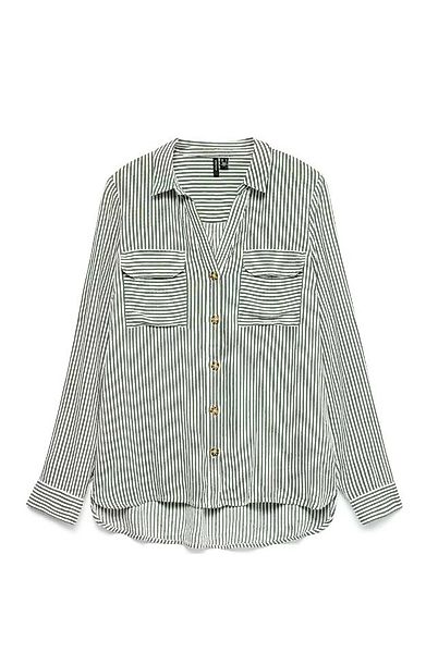 Vero Moda Blusentop VMBUMPY L/S SHIRT NEW WVN NOOS günstig online kaufen