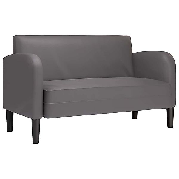 vidaXL Sofa Zweisitzer-Sofa Grau 110 cm günstig online kaufen