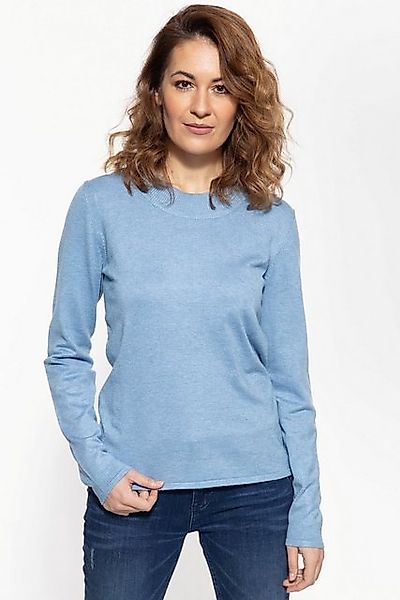 ATT Jeans Strickpullover mit Rundhals-Ausschnitt günstig online kaufen