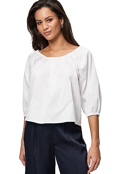 Zero Shirtbluse zero Blusenshirt mit tiefem günstig online kaufen