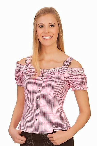 Spieth & Wensky Trachtenbluse Trachtenbluse - KARIBIK - fuchsia, blau günstig online kaufen