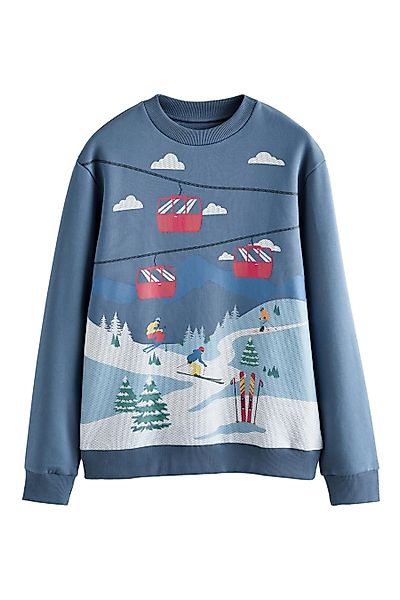 Next Sweater Skipullover mit Rundhalsausschnitt (1-tlg) günstig online kaufen