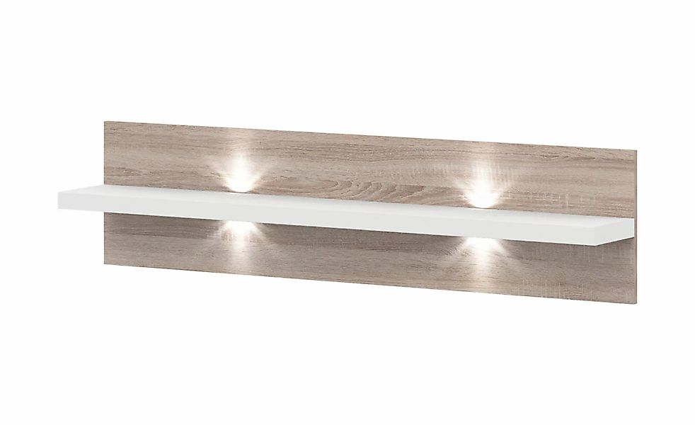 uno Wandboard   Titan ¦ holzfarben ¦ Maße (cm): B: 133 H: 32 T: 20.0 Regale günstig online kaufen