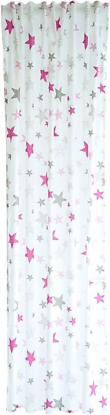 HOMING Vorhang "Stars" verdeckte Schlaufen 1 Stk. tlg. blickdicht, Kinderzi günstig online kaufen