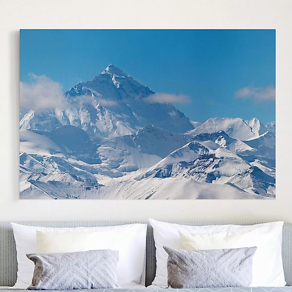 Leinwandbild - Querformat Mount Everest günstig online kaufen