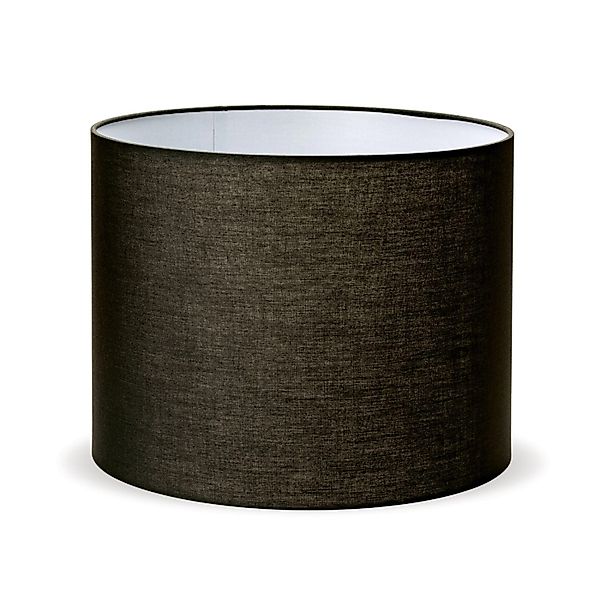 Orion Lightstyle Lampenschirm Ø 40 cm Stoff Höhe 30 cm Rund E27 Schwarz günstig online kaufen