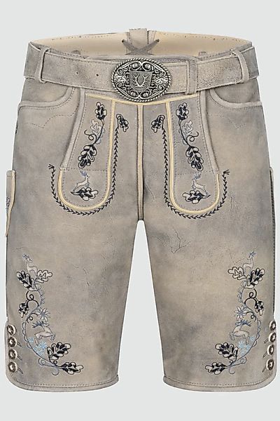 Lederhose Keanu mit Gürtel günstig online kaufen