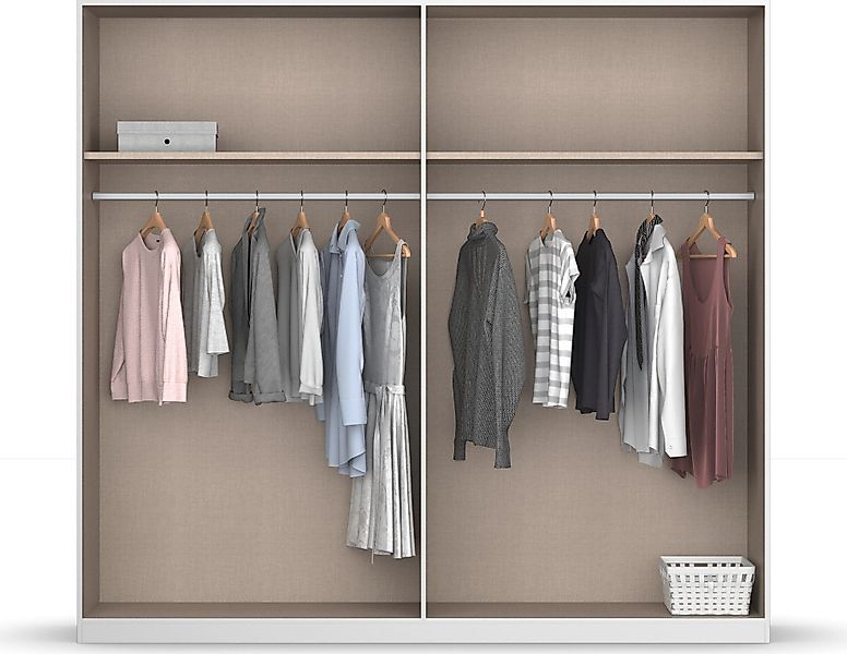 rauch Schlafzimmer-Set "Monza", mit Drehtürenschrank Breite 226 cm, Bettanl günstig online kaufen