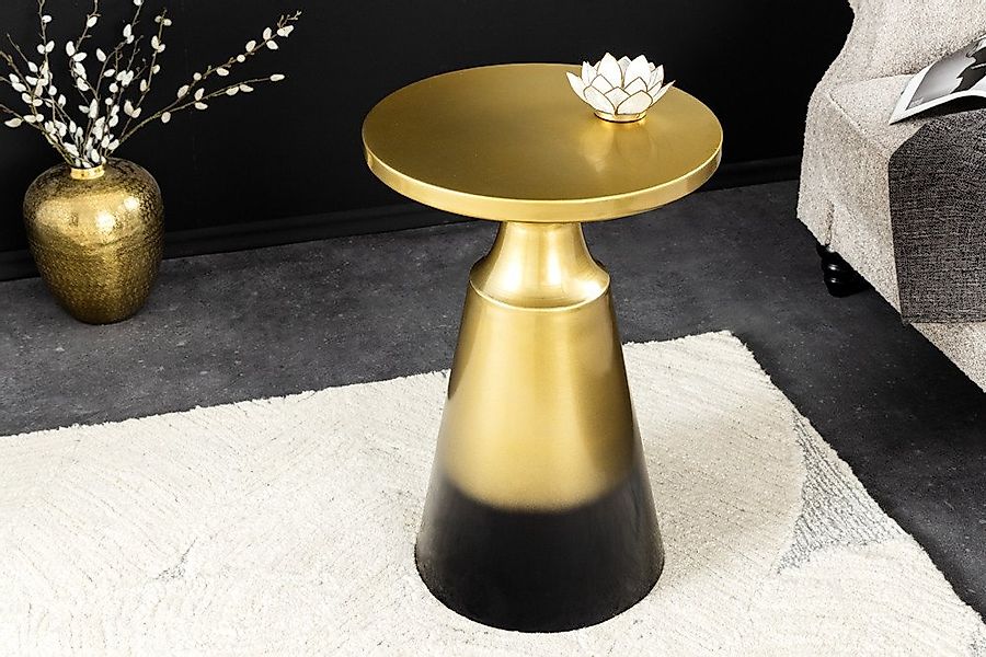 riess-ambiente Beistelltisch ABSTRACT Ø60cm gold (Einzelartikel, 1-St), Woh günstig online kaufen