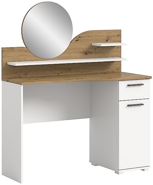 xonox.home Schminktisch Vanity, Weiß Melamin Modern günstig online kaufen