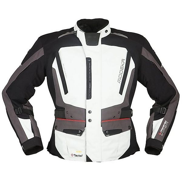 Modeka Motorradjacke Modeka Viper LT Textiljacke hellgrau / dunkelgrau / sc günstig online kaufen