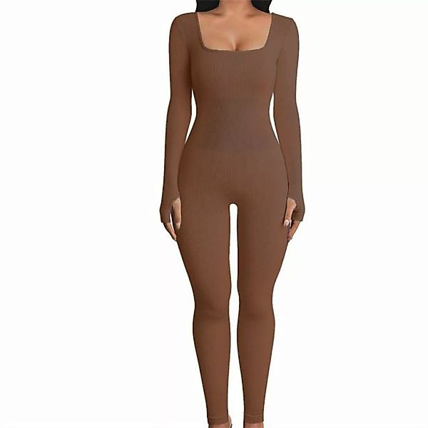 AFAZ New Trading UG Jumpsuit Damen-Overall mit eckigem Ausschnitt, Hüfthebe günstig online kaufen
