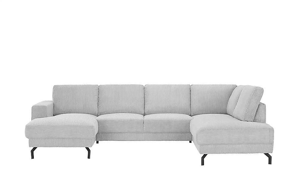 switch Wohnlandschaft  Brazil ¦ grau ¦ Maße (cm): B: 303 H: 78 T: 200.0 Pol günstig online kaufen